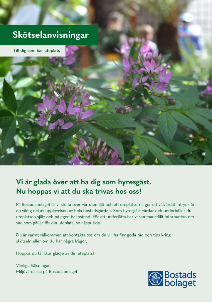 PDF med information om skötselanvisningar för uteplats