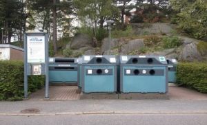 återvinningsstation