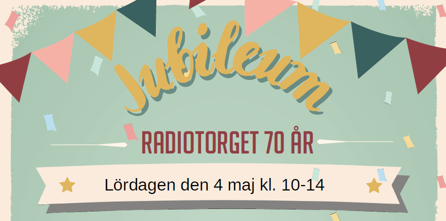 Omslagsbild Radiotorget 70 år