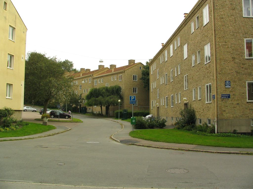 En bild från bostadsområdet Torpa i Göteborg